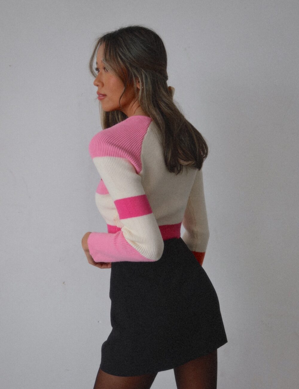 Penelope Long Sleeve Stripe Top - Image 7